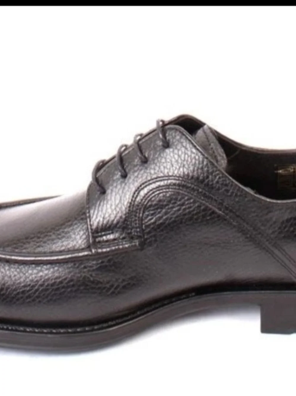 ROBERTO SERPENTINI  Italian, Black Leather Brogues, Size 44 #53813 - Picture 6 of 7
